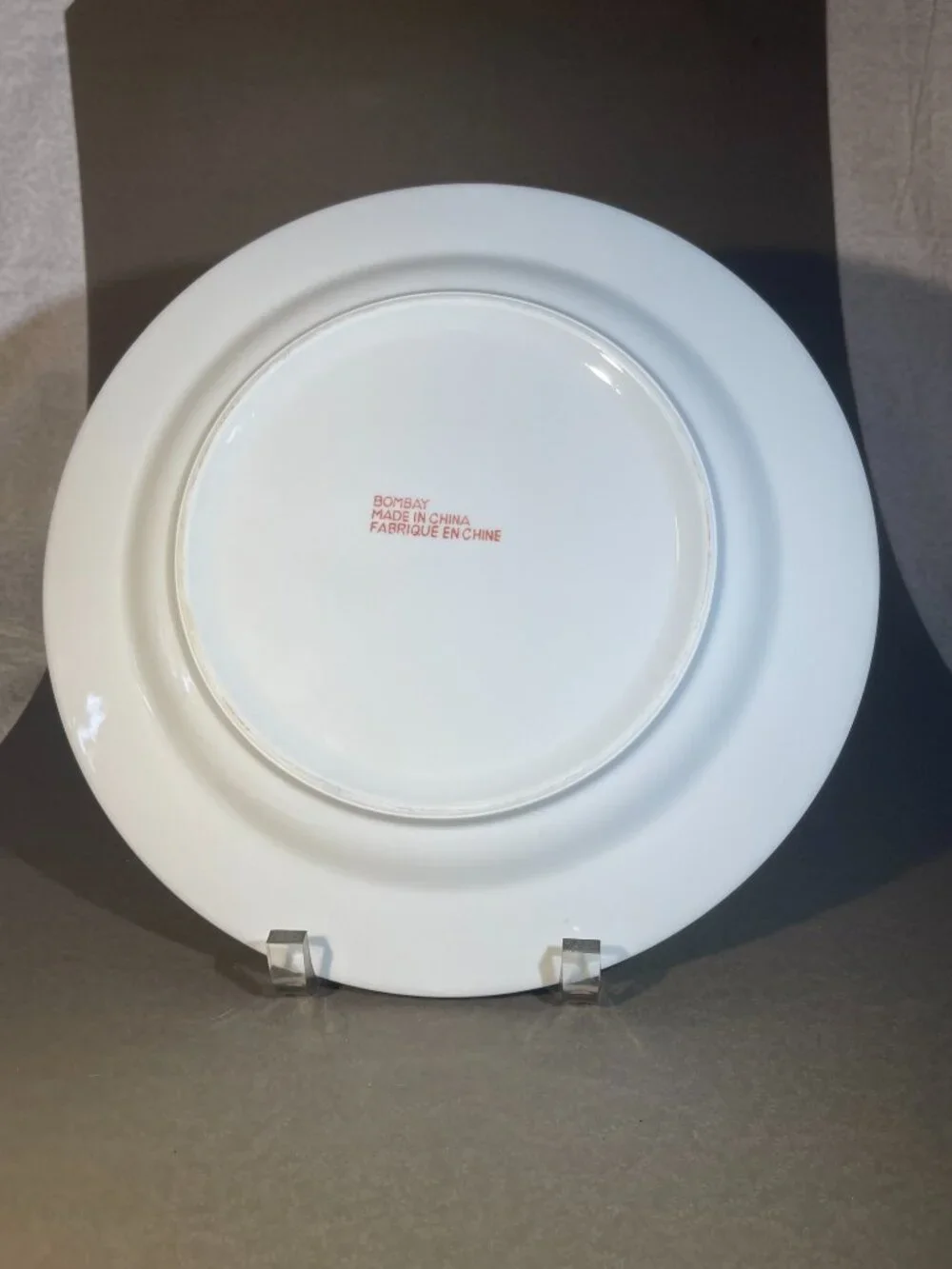 1 Bombay Blue and White Salad Plates WINDSOR FABRIQUE EN CHINE 11” (746)
